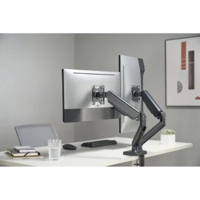 Soporte para 2 Monitores Fonestar SMM-112PR/ hasta 9kg Soporte para 2 Monitores Fonestar SMM-112PR/ hasta 9kg