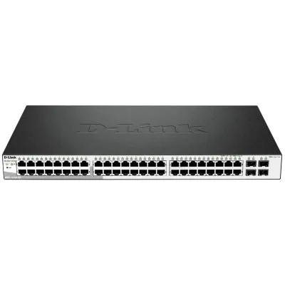 D-Link DGS-1210-52/E Smart+ Switch Gestionado 48 Puertos