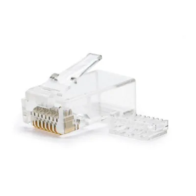 Nanocable Conector RJ45 8 Hilos Cat.6 Pack 10 Unidades Nanocable Conector RJ45 8 Hilos Cat.6 Pack 10 Unidades