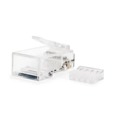 Nanocable Conector RJ45 8 Hilos Cat.6 Pack 10 Unidades Nanocable Conector RJ45 8 Hilos Cat.6 Pack 10 Unidades