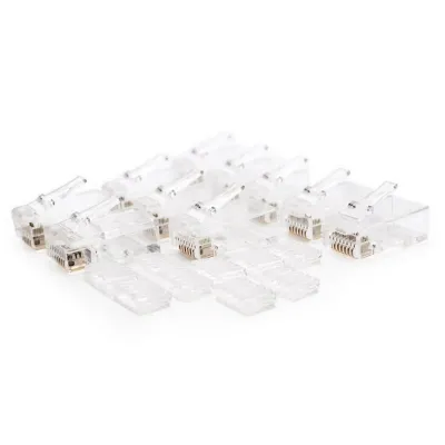 Nanocable Conector RJ45 8 Hilos Cat.6 Pack 10 Unidades Nanocable Conector RJ45 8 Hilos Cat.6 Pack 10 Unidades