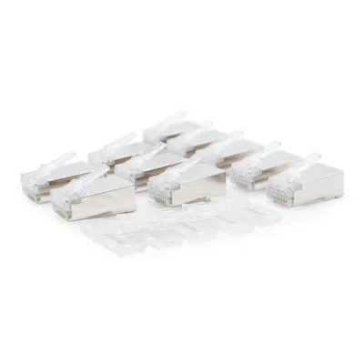 Nanocable Conector RJ45 8 Hilos FTP Cat.6 Pack 10 Unidades Nanocable Conector RJ45 8 Hilos FTP Cat.6 Pack 10 Unidades