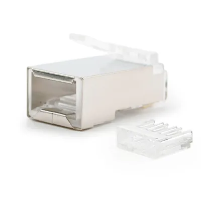 Nanocable Conector RJ45 8 Hilos FTP Cat.6 Pack 10 Unidades Nanocable Conector RJ45 8 Hilos FTP Cat.6 Pack 10 Unidades
