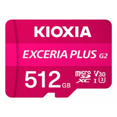 Kioxia LMPL2M512GG2 memoria flash 512 GB MicroSDXC UHS-I Clase Kioxia LMPL2M512GG2 memoria flash 512 GB MicroSDXC UHS-I Clase