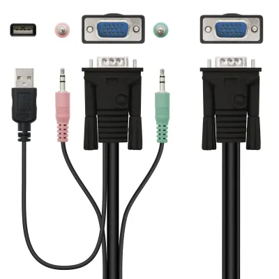 Nanocable Switch KVM VGA/USB/Jack 3.5mm Nanocable Switch KVM VGA/USB/Jack 3.5mm