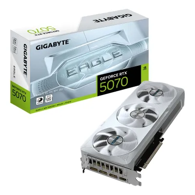 Gigabyte GeForce RTX 5070 Eagle OC ICE SFF 12GB GDDR7 Reflex 2 Gigabyte GeForce RTX 5070 Eagle OC ICE SFF 12GB GDDR7 Reflex 2