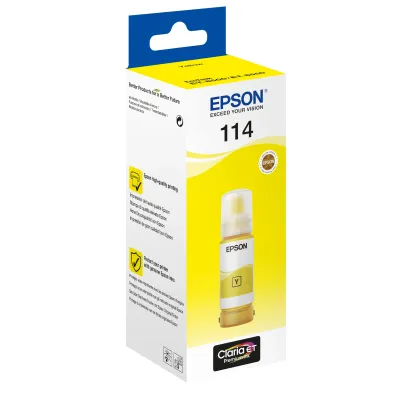 Epson 114 EcoTank Amarillo, bote tinta recarga original