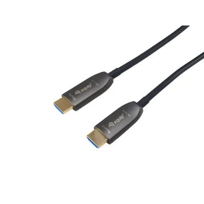 Equip 119423 Cable blindado óptico activo HDMI 2.1, 100 m Equip 119423 Cable blindado óptico activo HDMI 2.1, 100 m