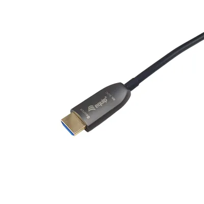 Equip 119423 Cable blindado óptico activo HDMI 2.1, 100 m Equip 119423 Cable blindado óptico activo HDMI 2.1, 100 m