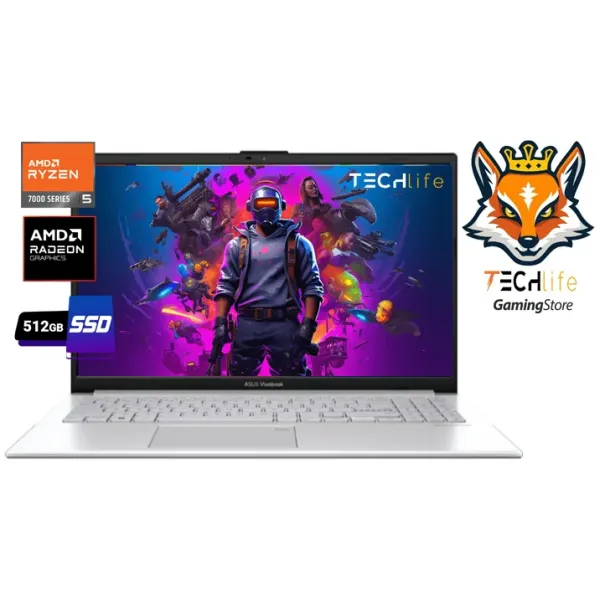 Portátil ASUS Vivobook Go E1504FA-NJ1041 AMD Ryzen 5 7520U/16GB/512GB SSD/15.6"