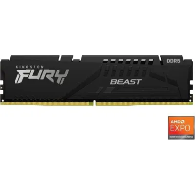Memoria RAM Kingston FURY Beast 32GB/ DDR5/ 5600MHz/ 1.1V/
