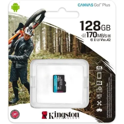 Tarjeta de Memoria Kingston CANVAS Go! Tarjeta de Memoria Kingston CANVAS Go!