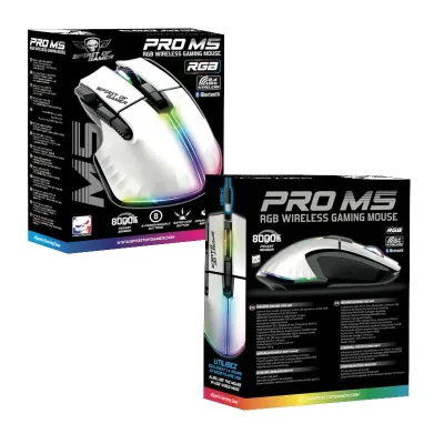 Spirit of gamer ratón inalambrico pro m5 white Spirit of gamer ratón inalambrico pro m5 white