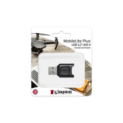 Kingston MobileLite Plus lector de tarjeta USB 3.2 Gen 1 (3.1 Kingston MobileLite Plus lector de tarjeta USB 3.2 Gen 1 (3.1
