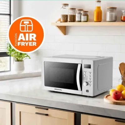 Microondas Grunkel MW-28AIRFRYER/ 900W/ Capacidad 28L/ Función Microondas Grunkel MW-28AIRFRYER/ 900W/ Capacidad 28L/ Función