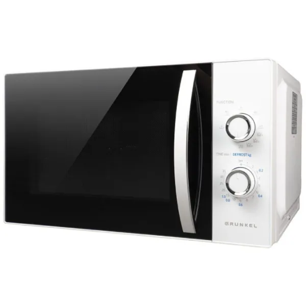 Microondas Grunkel MWG-25MA/ 800W/ Capacidad 25L/ Función Grill/ Blanco