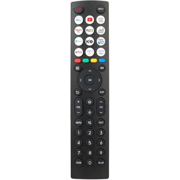 Hisense ERF2J36H Mando original para Televisores 4K Smart TV 12 Teclas de Acceso