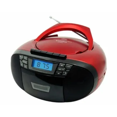 Sunstech CXUM53 Radiocassette CD Rojo Sunstech CXUM53 Radiocassette CD Rojo