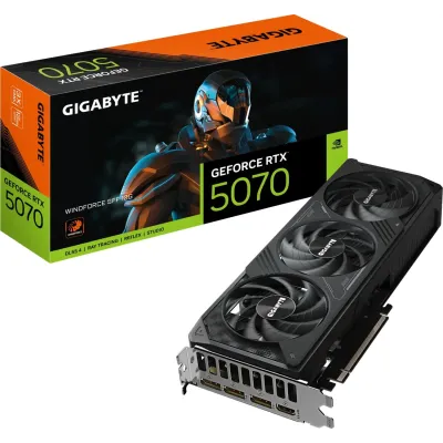 Gigabyte GeForce RTX 5070 WindForce 3 SFF 12GB GDDR7 Reflex 2 Gigabyte GeForce RTX 5070 WindForce 3 SFF 12GB GDDR7 Reflex 2