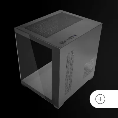 MARS GAMING MC-VIEW2 Negra Caja Gaming MicroATX Cristal MARS GAMING MC-VIEW2 Negra Caja Gaming MicroATX Cristal