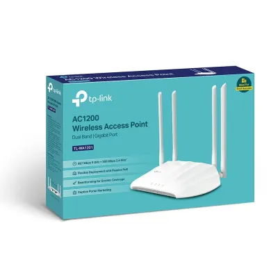 TP-Link TL-WA1201 Punto de Acceso Gigabit AC1200 Dual Band PoE