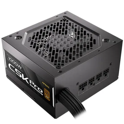Antec CSK 1000 PRO 1000w 80+Bronze ATX 3.1 PCIe 5.1 Fuente Semi Antec CSK 1000 PRO 1000w 80+Bronze ATX 3.1 PCIe 5.1 Fuente Semi