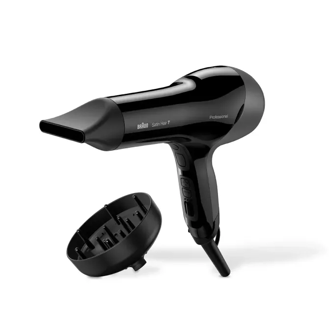 Braun Satin Hair 7 HD785 Secador de Pelo 2000 W Negro