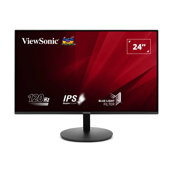 Viewsonic VA 24" Full HD Monitor w/Fast 1ms Response pantalla para PC 61 cm (24") 1920 x 1080 Pixeles LED