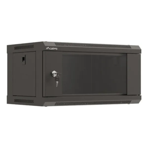 Lanberg WF03-5304-10B armario rack 4U Bastidor de pared Negro