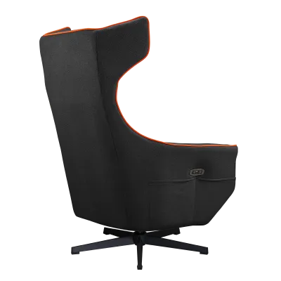 Cougar MAGUS Sillon Gaming Black/orange Reclinable y USB-C Base