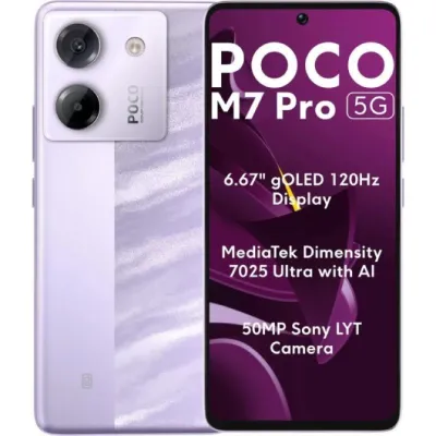 Xiaomi Poco M7 Pro 5G Púrpura 512GB 12GB 6.67" Amoled 120Hz