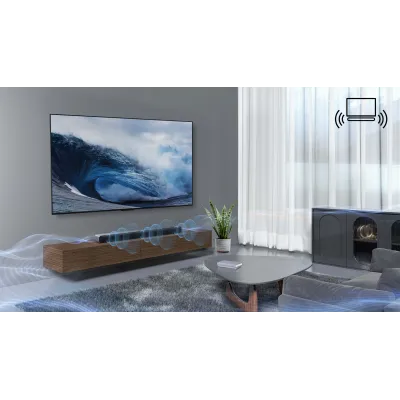 TCL Barra de Sonido Serie S45H Titanio 50W Dolby Atmos 2.0 Dual