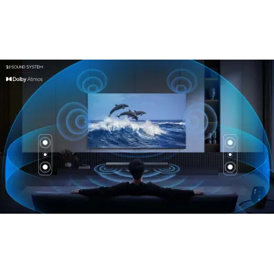 TCL Barra de Sonido Serie S55H Titanio 110W Dolby Atmos DTS TCL Barra de Sonido Serie S55H Titanio 110W Dolby Atmos DTS