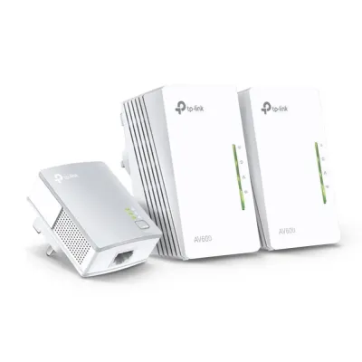 Adaptador Powerline TP-Link WPA4220TKit 500Mbps/ Alcance 300m/ Adaptador Powerline TP-Link WPA4220TKit 500Mbps/ Alcance 300m/