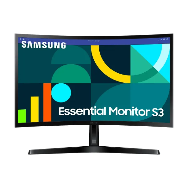 Samsung Essential S3 S36GD 24" FHD Curvo Monitor LED 100Hz 4ms HDMI/VGA