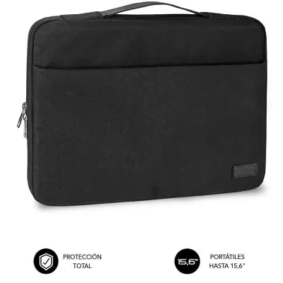 Subblim Elegant Funda Maletín para Portátil hasta 15.6" Negra