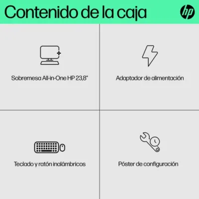 ORDENADOR ALL IN ONE HP 24-CR0094NS i3-1315U 23.8" FHD TACTIL ORDENADOR ALL IN ONE HP 24-CR0094NS i3-1315U 23.8" FHD TACTIL