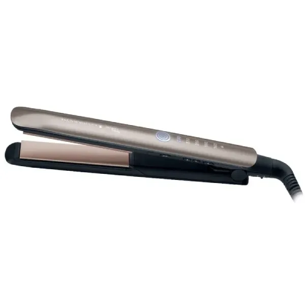 Remington Keratin Therapy Pro Plancha de Pelo con Cable Giratorio Bronce