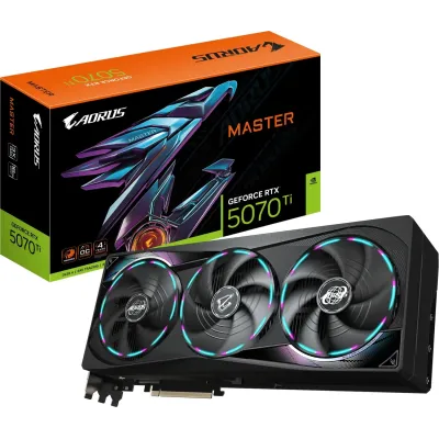 Gigabyte AORUS GeForce RTX 5070 Ti MASTER RGB OC 16GB GDDR7 Gigabyte AORUS GeForce RTX 5070 Ti MASTER RGB OC 16GB GDDR7