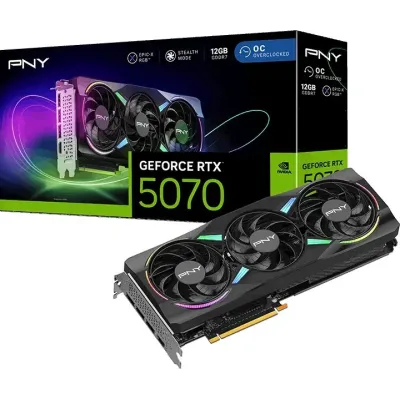 PNY GeForce RTX 5070 ARGB Epic-X RGB OC 12GB GDDR7