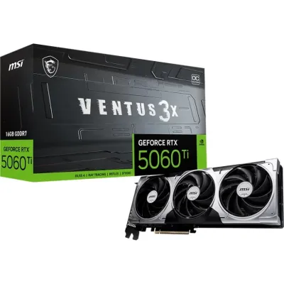 MSI Ventus 3x OC GeForce RTX 5060 Ti 16GB GDDR7