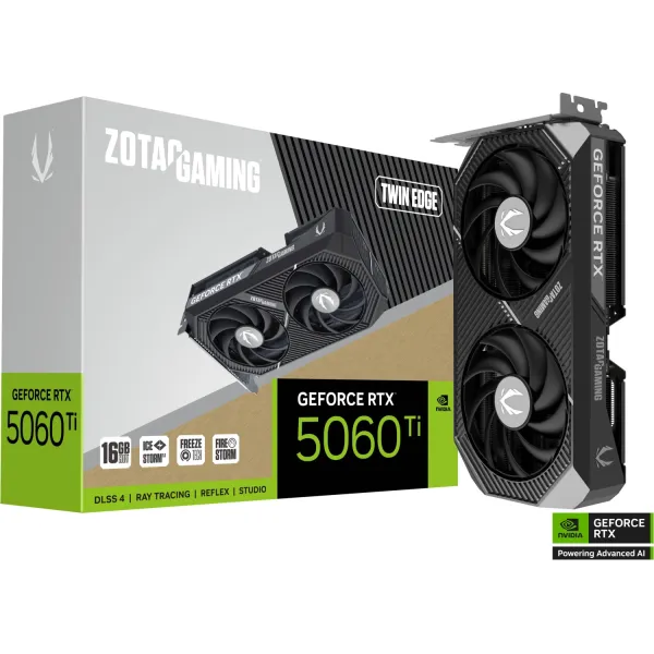 Zotac GAMING GeForce RTX 5060 Ti Twin Edge 16GB GDDR7