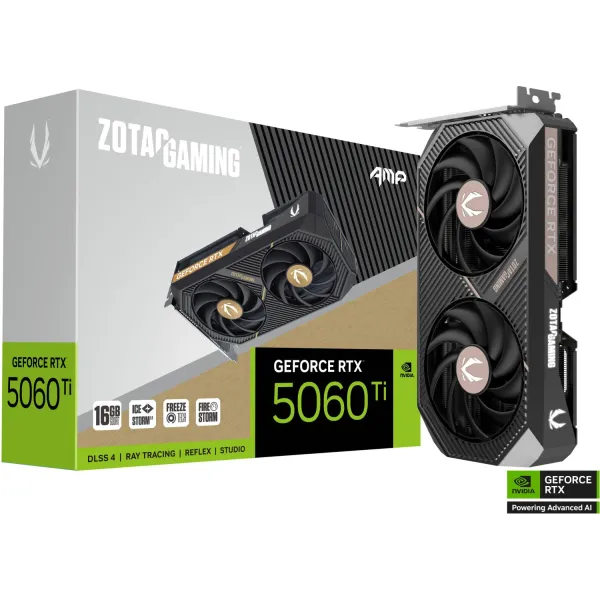 Zotac GAMING GeForce RTX 5060 Ti AMP 16GB GDDR7