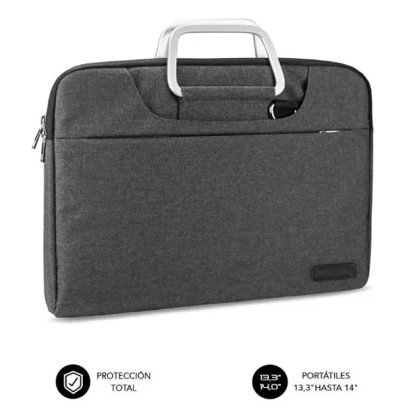 Subblim Business Laptop Sleeve Gris para Portátil hasta 14" 