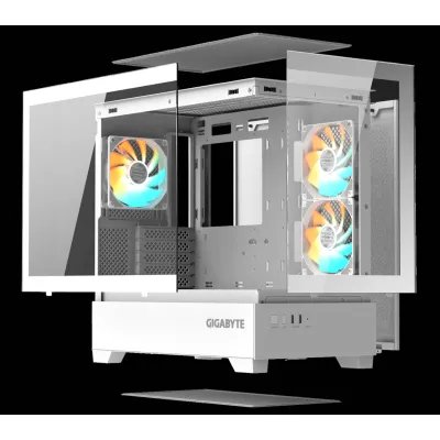Gigabyte Aorus C201w Panoramic ICE White RGB Caja