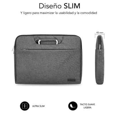 Subblim Business Laptop Sleeve Gris para Portátil hasta 14"