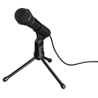 Hama MIC-P35 Micrófono con trípode, 3.5mm PC/Mac cable 2.5m Hama MIC-P35 Micrófono con trípode, 3.5mm PC/Mac cable 2.5m