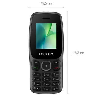 Logicom Posh 405 4G Móvil Negro 1.77" con Camara