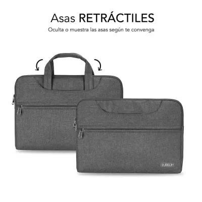 Subblim Business Sleeve Maletín Gris para Portátiles hasta 15.6"