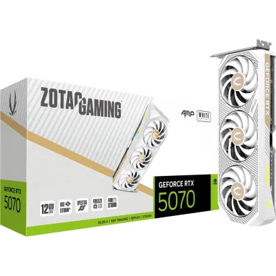 Zotac GAMING GeForce RTX 5070 AMP White 12GB GDDR7 Zotac GAMING GeForce RTX 5070 AMP White 12GB GDDR7